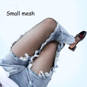 Media Pantalón Malla Mujer Micro Medias