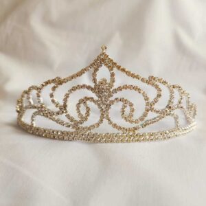 Corona Metalica Tiara Peineta Balaca Tocado Vincha