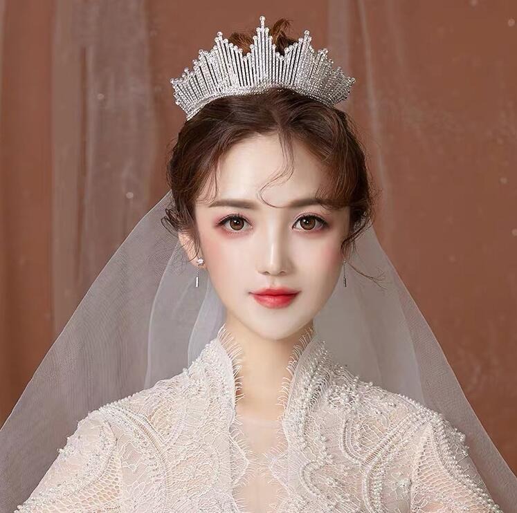 Tiara Corona Tocado Novia Quinceañera Fiesta