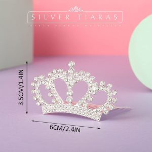 Corona Tiara Diadema Dama Honor Niña Accesorio Cabello