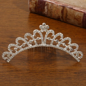 Tocado Tiara Corona Novia Quinceañera Primera Comunion