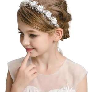 Diadema Corona En Flores Damas De Honor Niña Mujer