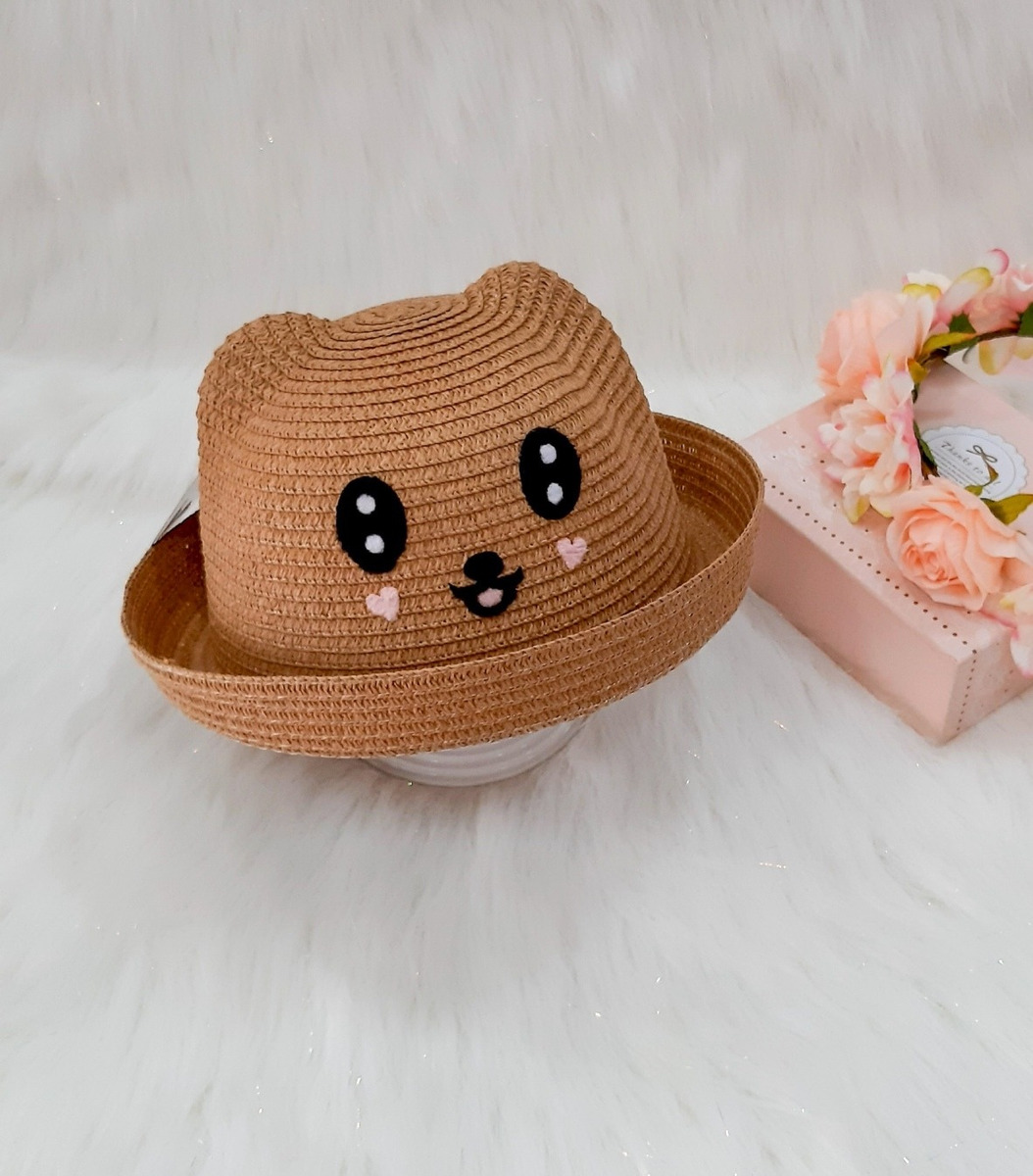 Sombrero Niña Diseño Gato Ajustable - Imagen 2