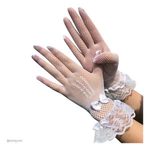 Guantes De Novia Matrimonio Mitones