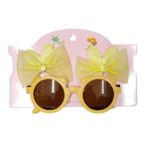 Gafas para niñas decorativas con accesorio