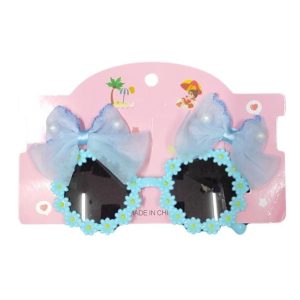 Gafas para niñas decorativas con accesorio
