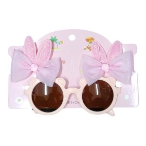 Gafas para niñas decorativas con accesorio