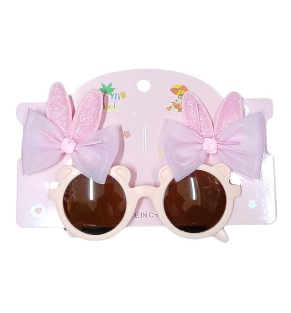 Gafas para niñas decorativas con accesorio