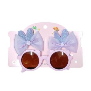 Gafas para niñas decorativas con accesorio