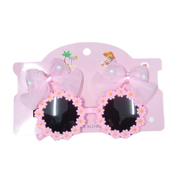 Gafas para niñas decorativas con accesorio