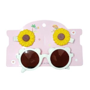 Gafas para niñas decorativas con accesorio