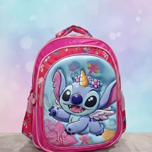 Maleta Morral Escolar mediana stitch Para Niña Mochila Colegial